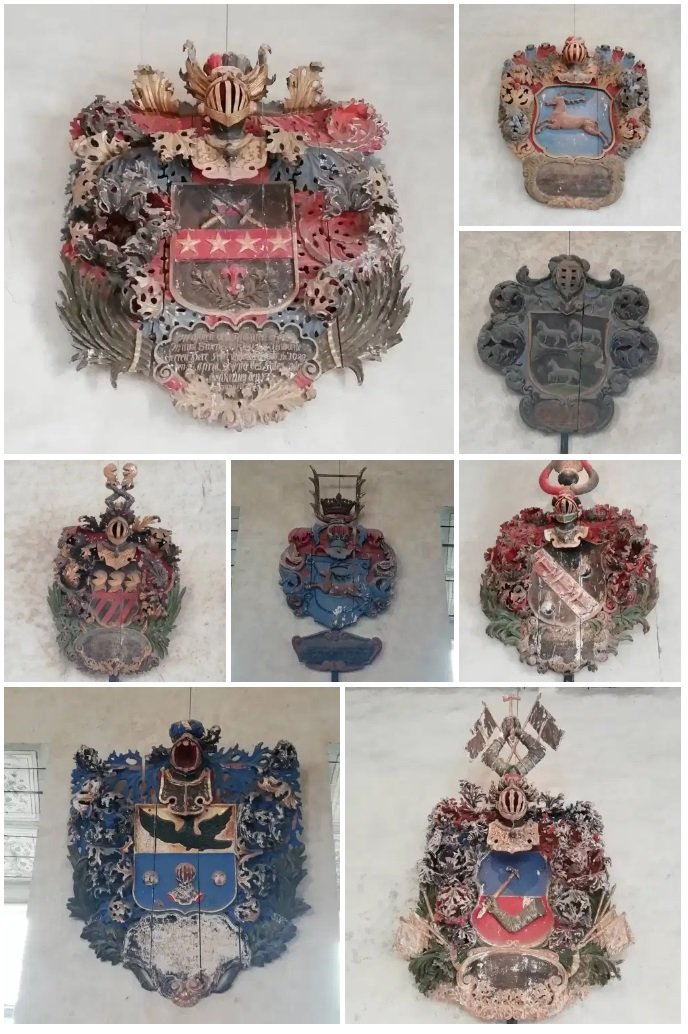 Kalmar slott - Escudos